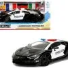 Lamborghini Centenario Police, Black And White - Jada Toys 30011/4 - 1/24 Scale Diecast Car