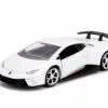 Jada Toys 2017 Lamborghini Huracan Performante Hard Top, White - 30105WA1 - 1/32 Scale Diecast Model Toy Car