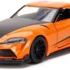 ModelToyCars Han's 2020 Toyota Supra, Orange - Jada Toys 32016 - 1/32 Scale Diecast Model Toy Car