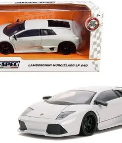 ModelToyCars Lamborghini Murcielago LP640, Light Gray - Jada Toys 32274/4 - 1/24 Scale Diecast Model Toy Car