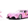 Toyota FT-1 Concept W/ Pink Ranger, Power Rangers - Jada Toys 33079 - 1/32 Scale Diecast Car