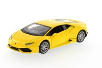 Lamborghini Huracan Hard Top, Yellow - Showcasts 34509 - 1/24 Scale Diecast Model Toy Car (Brand New, But NOT IN BOX)
