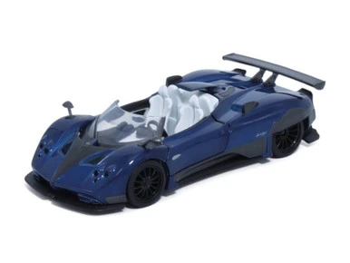Toywonders Pagani Zonda HP Barchetta, Blue - Tayumo 36120210 - 1/36 Scale Diecast Model Toy Car