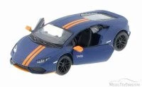 Lamborghini Huracan LP610-4 Avio, Blue - Kinsmart 5401D - 1/36 Scale Diecast Model Toy Car