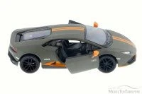 Lamborghini Huracan LP610-4 Avio, Charcoal - Kinsmart 5401D - 1/36 Scale Diecast Model Toy Car