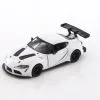 Toyota GR Supra Racing Concept , White - Kinsmart 5421D - 1/36 Scale Diecast Model Toy Car
