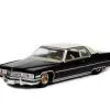 1973 Cadillac Coupe DeVille, Black And Cream - Greenlight 63010E/48 - 1/64 Scale Diecast Car