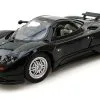 Motor Max Pagani Zonda C12, Black - Motormax 73272 -1/24 Scale Diecast Model Toy Car