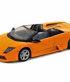 Motor Max Lamborghini Murcielago Roadster, Orange - Showcasts 73316 - 1/24 Scale Diecast Model Toy Car