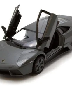 Motor Max Lamborghini Reventon, Grey - Showcasts 73364 - 1/24 Scale Diecast Car (Brand New, But NOT IN BOX)