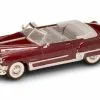 Lucky Road Signature 1949 Cadillac Coupe De Ville Cnvrtbl, Burgundy - Yatming 94223 - 1/43 Scale Diecast Model Toy Car