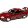 1995 Toyota Supra, Renaissance Red Poly - Auto World AWSP090/24B - 1/64 Scale Diecast Model Toy Car