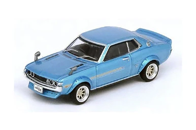 Toyota Celica 1600GTV (TA22, Metallic Blue - Inno Models IN641600-MBL - 1/64 Scale Diecast Car