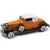 1931 Cadillac V16 Cabriolet, Burnt Orange And Brown - RC2 RCSP015/24 - 1/64 Scale Diecast Car